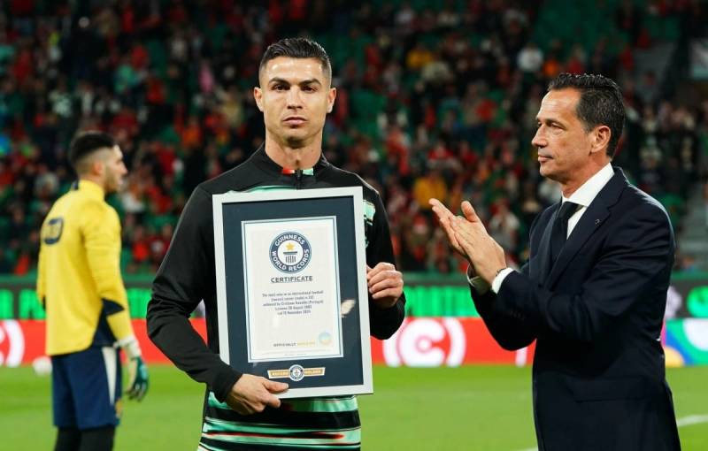 Cristiano Ronaldo guinness